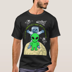 Von Menschen entführte Ufo-Alien T-Shirt
