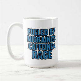 Von Migräne angeregt, Koffein & Rage - Klassische Kaffeetasse