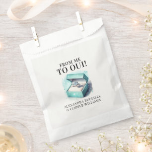 VON MIR ZU OUI   BRAUTPARTY GESCHENKTÜTCHEN