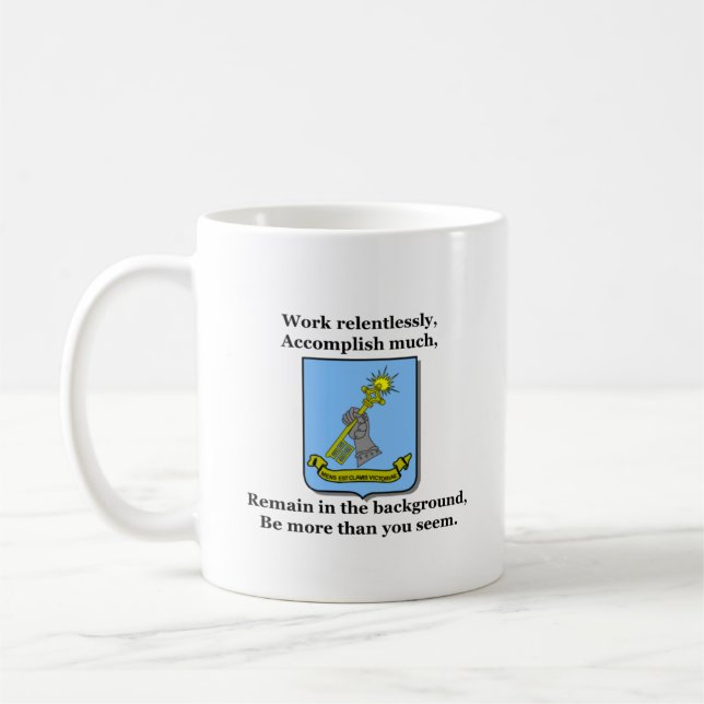 Von Moltke Quote SAMS Kaffeetasse (Links)
