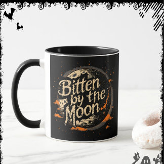 Von Mond gebissen | ExDesigner | Halloween Tasse