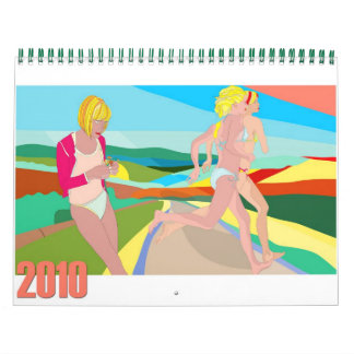 Von Nerosunero illustrierter Kalender 2010