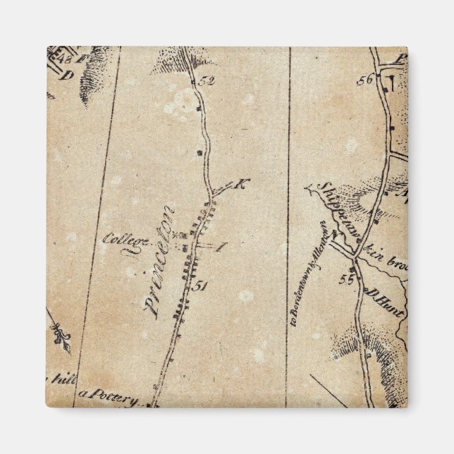 Von New York bis Trenton 44 Magnet (Vorne)