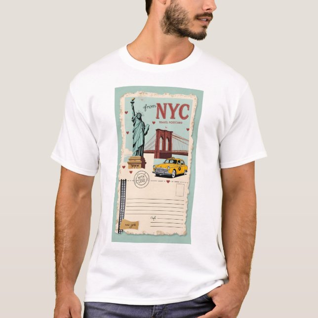 Von New York, mit Liebe - Queens Roots Sie können  T-Shirt (Vorderseite)