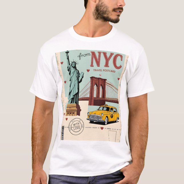 Von New York mit Liebe - Uptown Cool Harlem T-Shirt (Vorderseite)