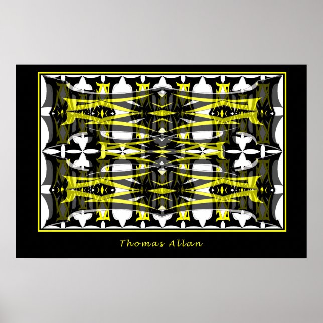 Von Nobel Design Poster (Vorne)