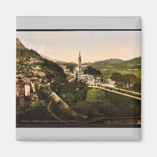 Von Notre Damede Lourdes, Lourdes, Pyrenäen, Fra Magnet