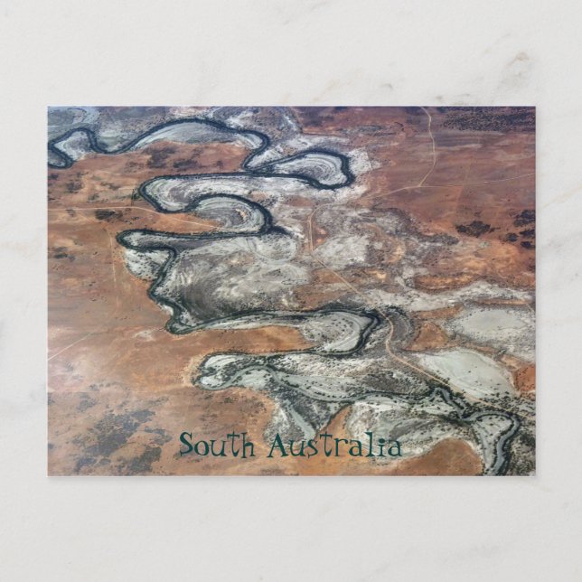 von oben postkarte (Vorderseite)