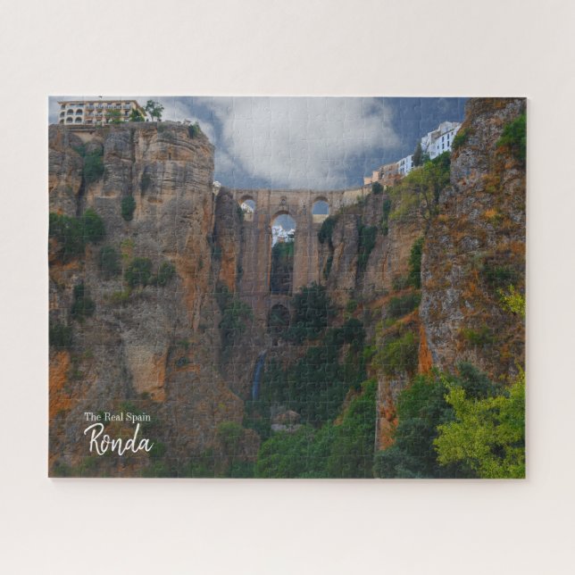 Von oben - Ronda, Spanien Puzzle (Horizontal)