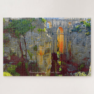 Von oben - Ronda, Spanien Puzzle