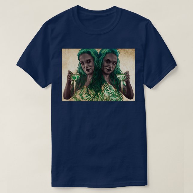 von of of of of of of Amalthea Watching T-Shirt (Design vorne)