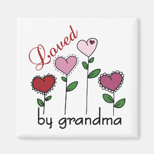 Von Oma geliebt Magnet