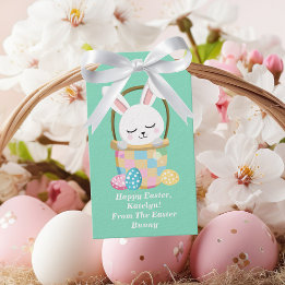 Von Ostern Niedliche Pastel Grün Kinder Geschenk Geschenkanhänger