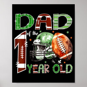 Von Papa 1 Alter Fußballfan Poster