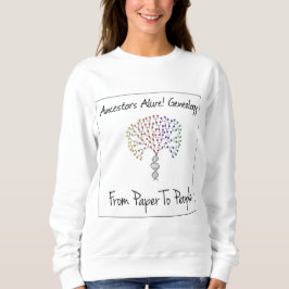 Von Papier zu Leute-Logo-Sweatshirt Sweatshirt