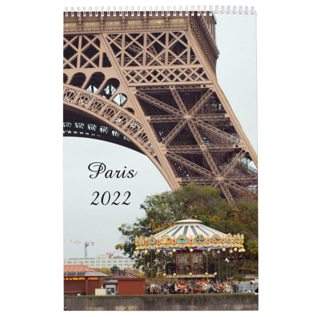 Von Paris mit Liebe Kalender (Titelbild)