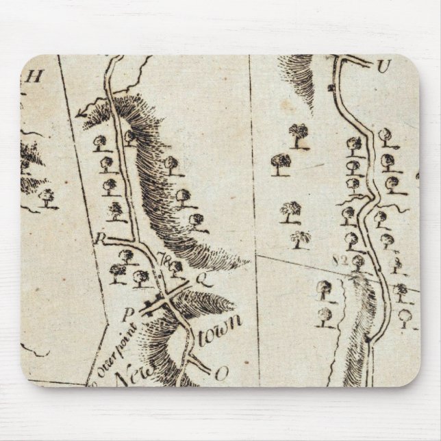 Von Philadelphia nach Annapolis Md 57 Mousepad (Vorne)