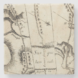 Von Philadelphia zu AnnapolisMd 56 Steinuntersetzer