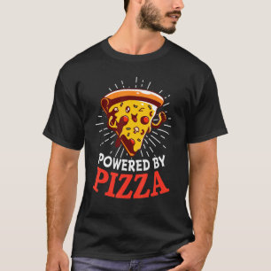 Von Pizzaholics angetriebene italienische Pizza 3 T-Shirt