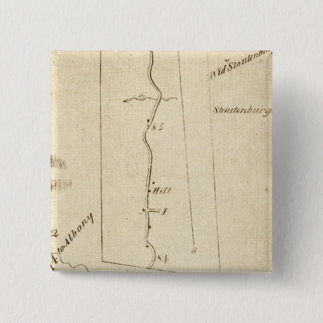 Von Poughkeepsie nach Albany 14 Button (Vorderseite)