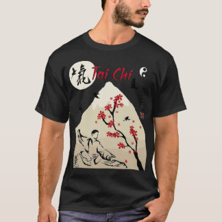 von Qigong Gartenkalligraphie für die Liebe Tai Ch T-Shirt