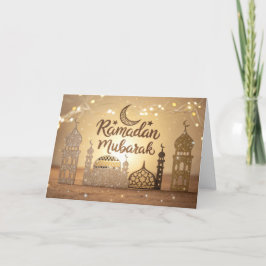 Von Ramadan inspiriert elegante Festbilder Feiertagskarte