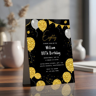 Von Retro Spaß Erwachsenen Humor Happy Chic 80. Ge Einladung