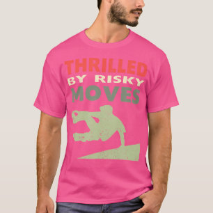 Von riskanten Parkour-Bewegungen begeistert T-Shirt