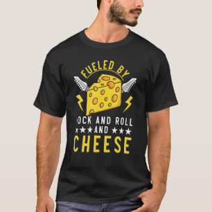 Von Rock and Roll und Cheese Rocker Musiker gespei T-Shirt