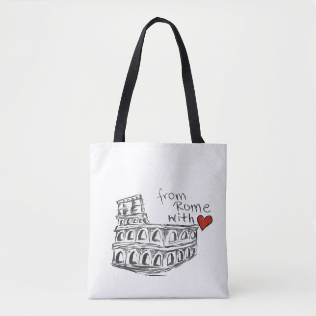 Von Rom mit Liebe-Tasche (Vorderseite)