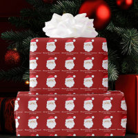 Von Santa Niedliche Custom Red Kids Weihnachten