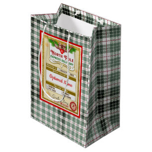 Von Santa Nordpol-Express Unartig oder Artig Mittlere Geschenktüte