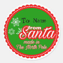 Von Santa Personalisiert