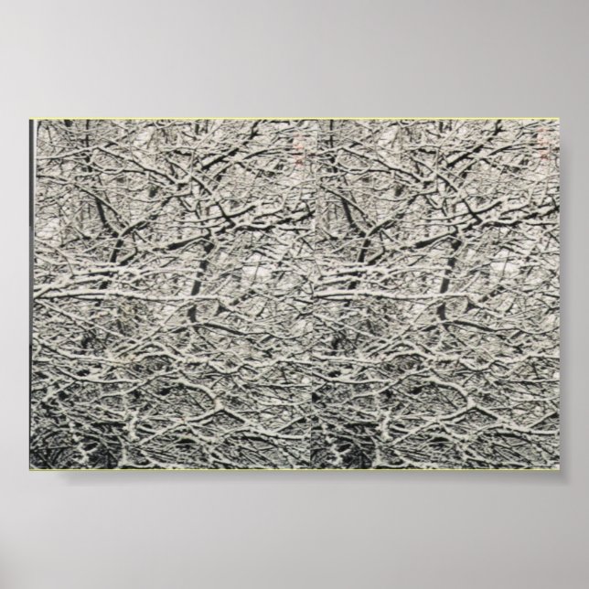 VON SCHNEE GEKÜRZT POSTER (Vorne)