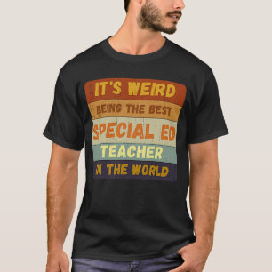 Von Schüler zu bestem Sonderpädagogik-Lehrer Welt T-Shirt