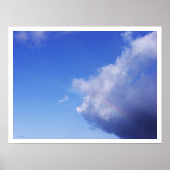 von Schweinen und Regenbogen Poster (Vorne)