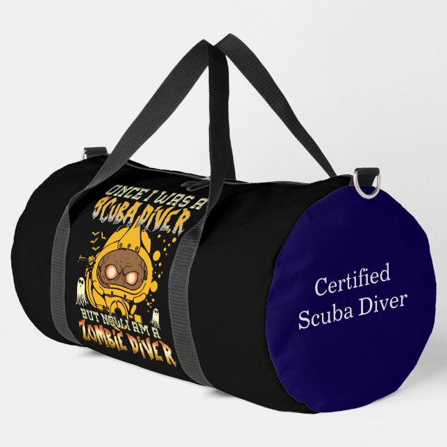 Von Scuba Diver bis Zombie Diver Adventure Duffle Bag (Linke Ecke)