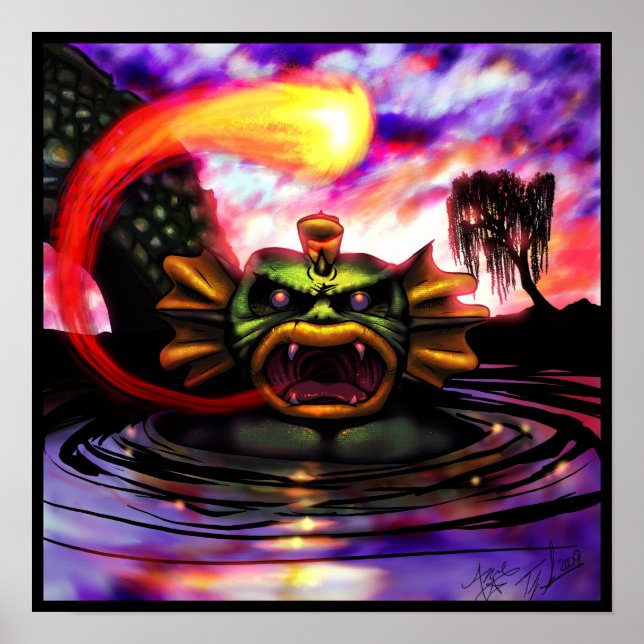 Von seiner Scaly Maw Poster (Vorne)