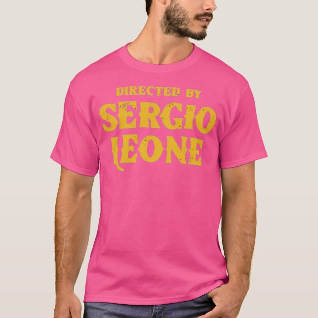 von Sergio Leone geleitet T-Shirt (Vorderseite)