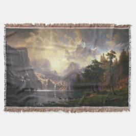 Von Sierra Nevada, Kalifornien, Bierstadt Art Decke