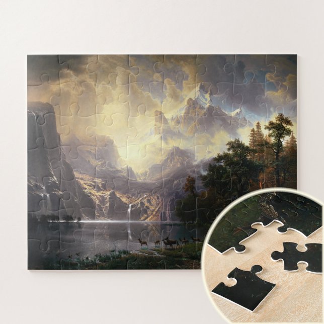 Von Sierra Nevada, Kalifornien, Bierstadt Art Puzzle (Von Creator hochgeladen)
