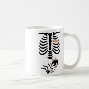 Von Skull Skeleton Halloween-Kostüm Kaffeetasse