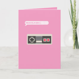 Von Spieler1 bis Spieler2 Gamer-Valentinstag Feiertagskarte