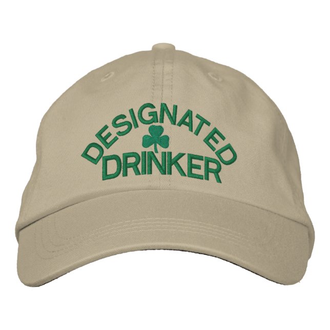 Von SRF festgelegte Drinkerkappe Bestickte Baseballkappe (Vorderseite)