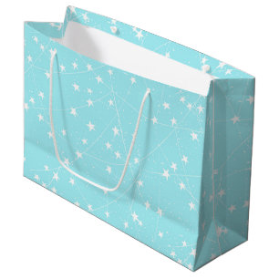 Von Sternenwelten und Weihnachten-Aquamarinen Weih Große Geschenktüte
