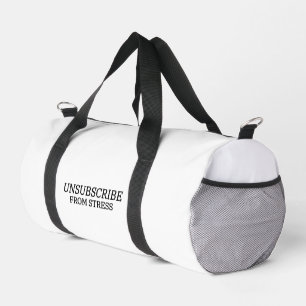 Von Stress Abbestellen Professionelle Typografie Duffle Bag