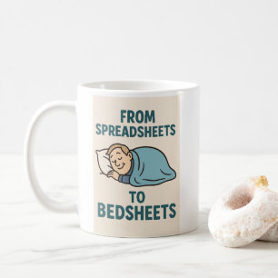 Von Tabellenkalkulationen zu Bettlaken - Altersvor Kaffeetasse
