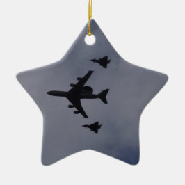 Von Taifunen begleitete Einträge Keramikornament