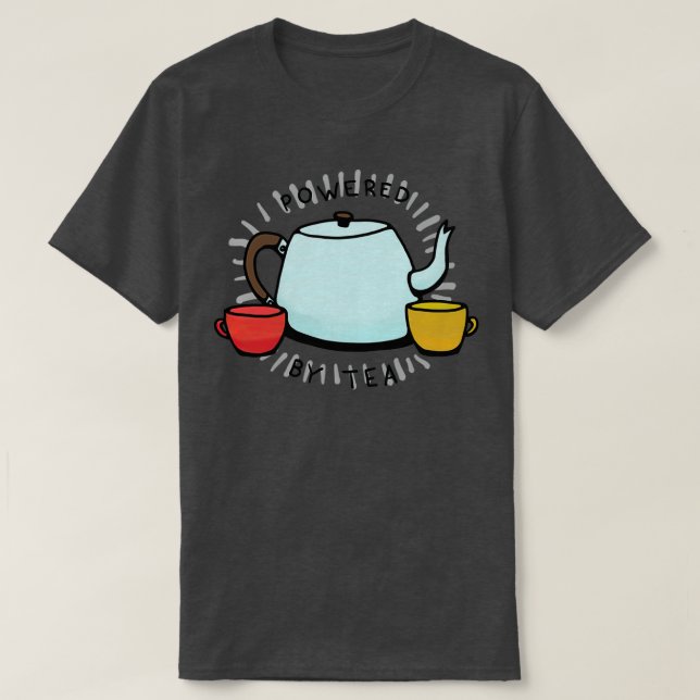Von Tee angetrieben (Design vorne)