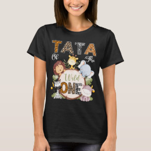 Von The Wild One 1. Geburtstags-Safari-Wald T-Shirt